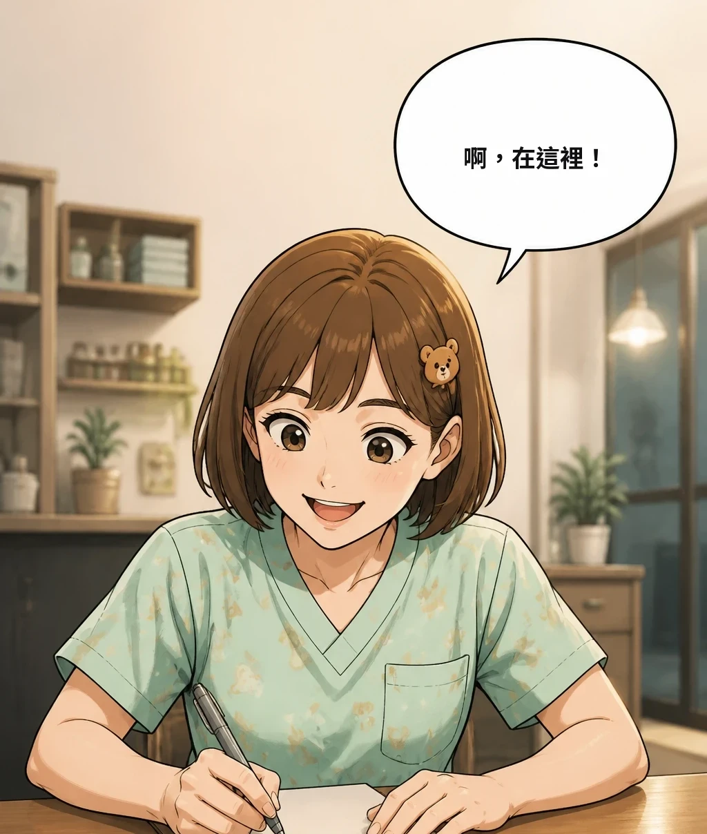 啊，在這裡！