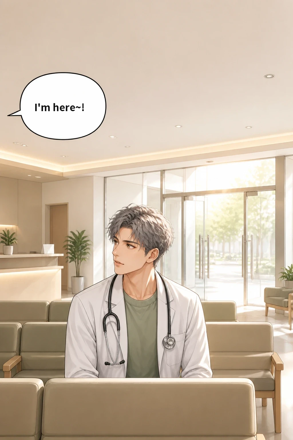 I'm here~!