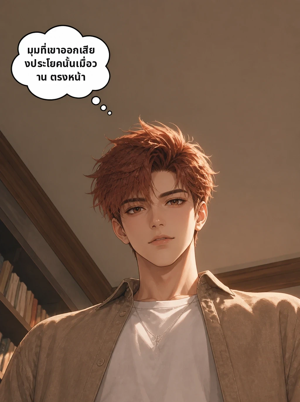 มุมที่เขาออกเสียงประโยคนั้นเมื่อวาน ตรงหน้า