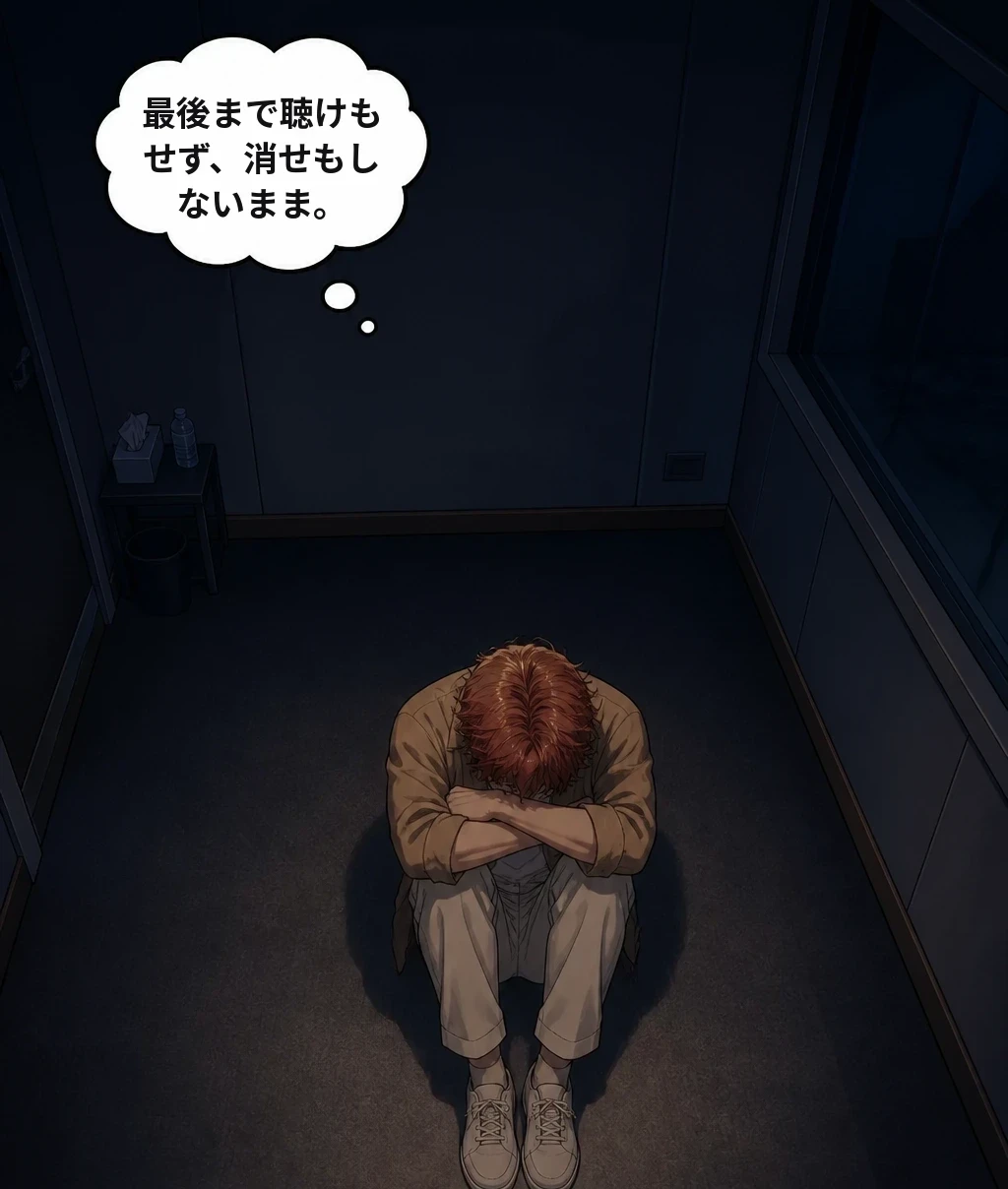 最後まで聴けもせず、消せもしないまま。