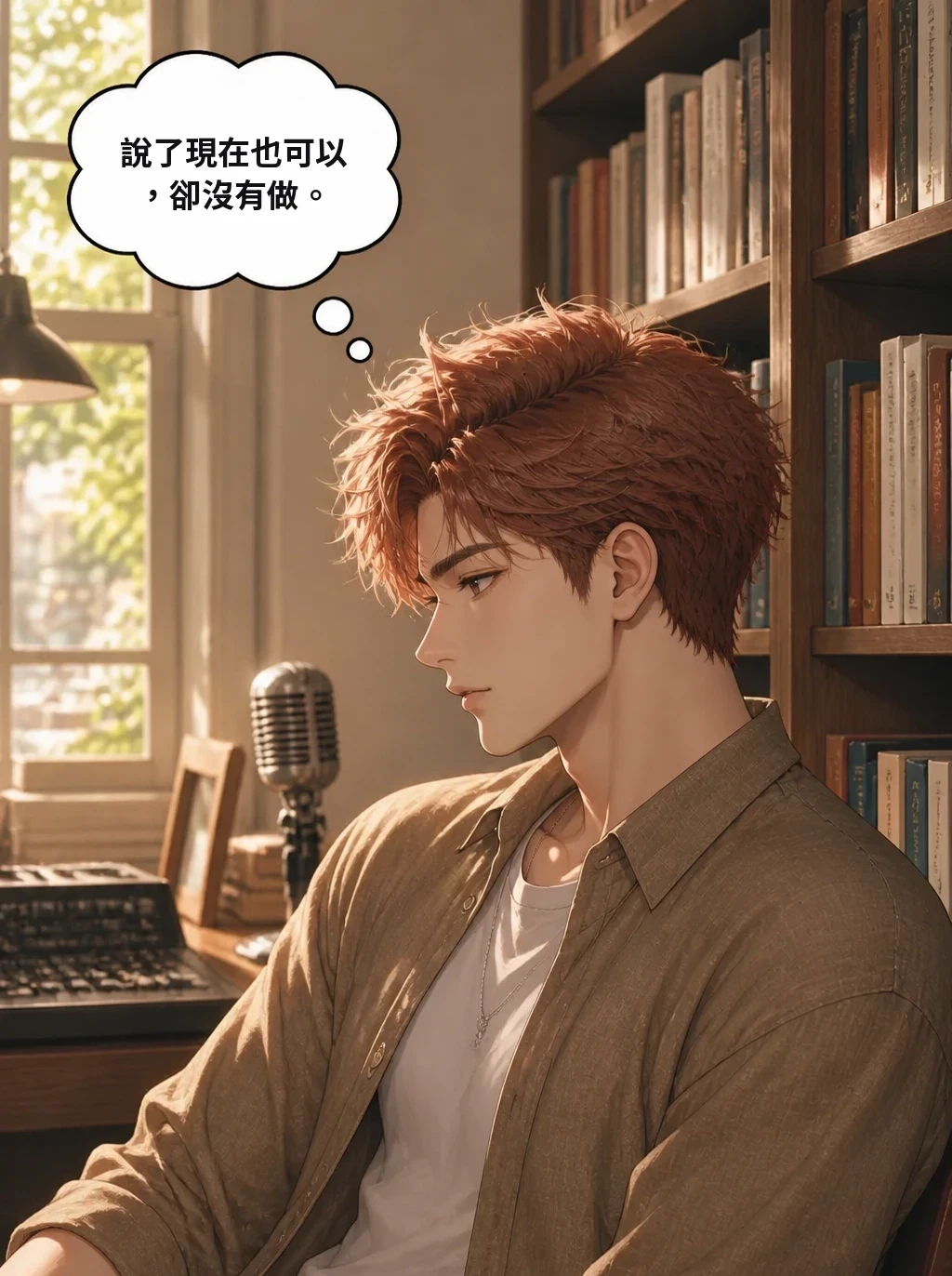 說了現在也可以，卻沒有做。