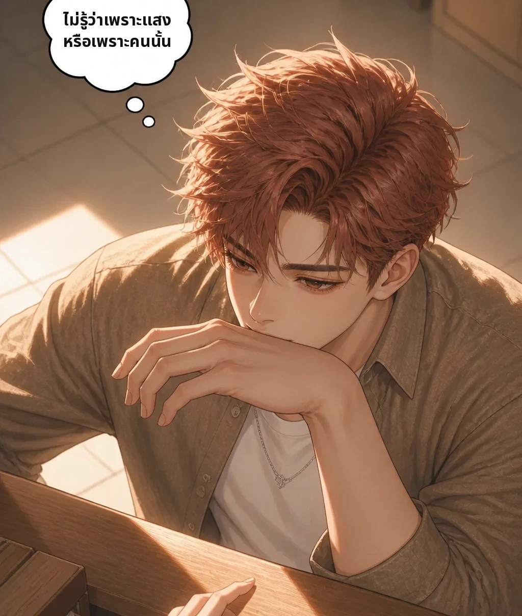 ไม่รู้ว่าเพราะแสง หรือเพราะคนนั้น