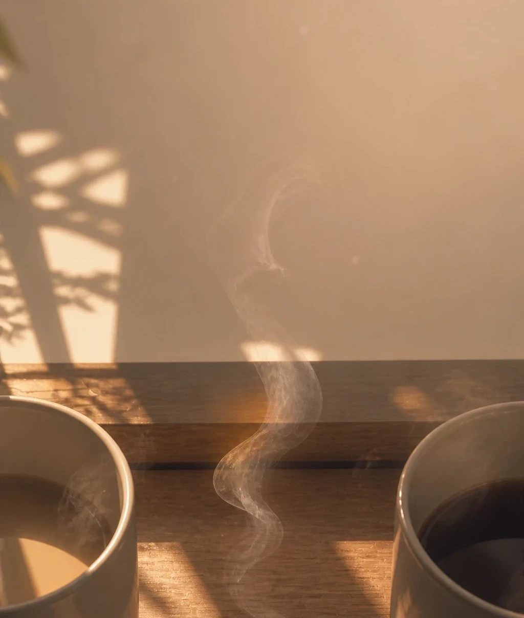 金，在兩杯之間，劃出了一條線。