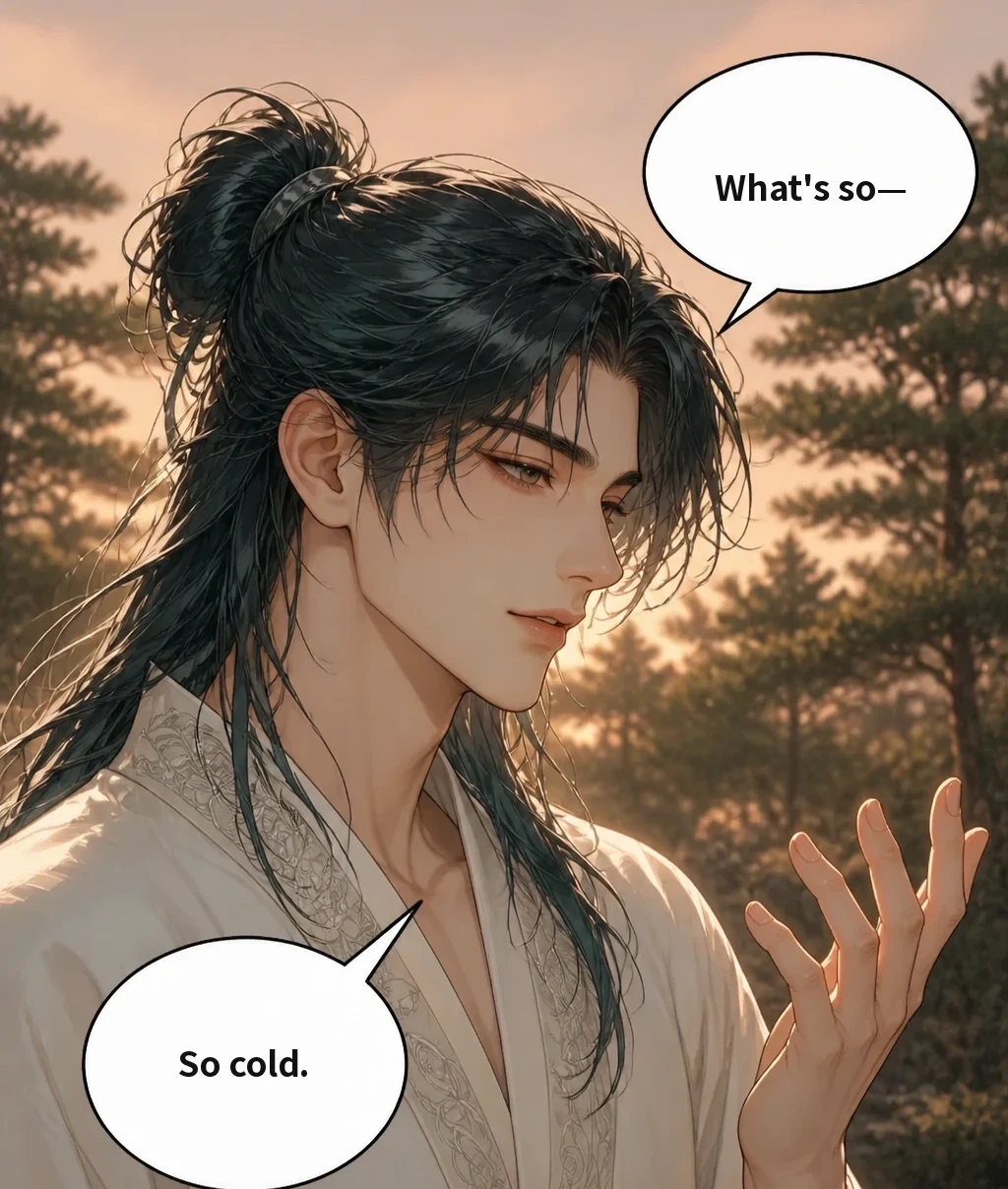 What's so— So—? So cold.