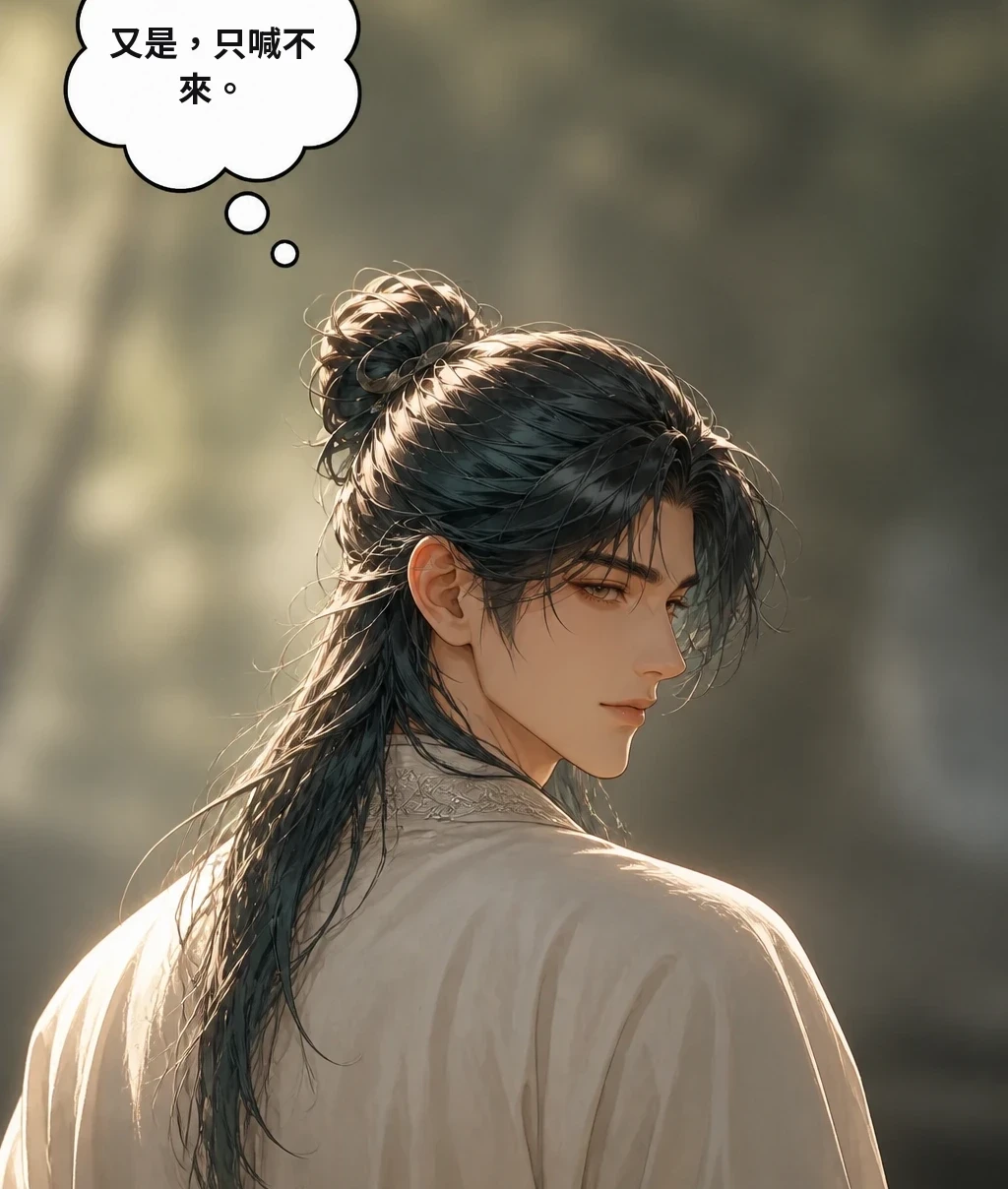 又是，只喊不來。