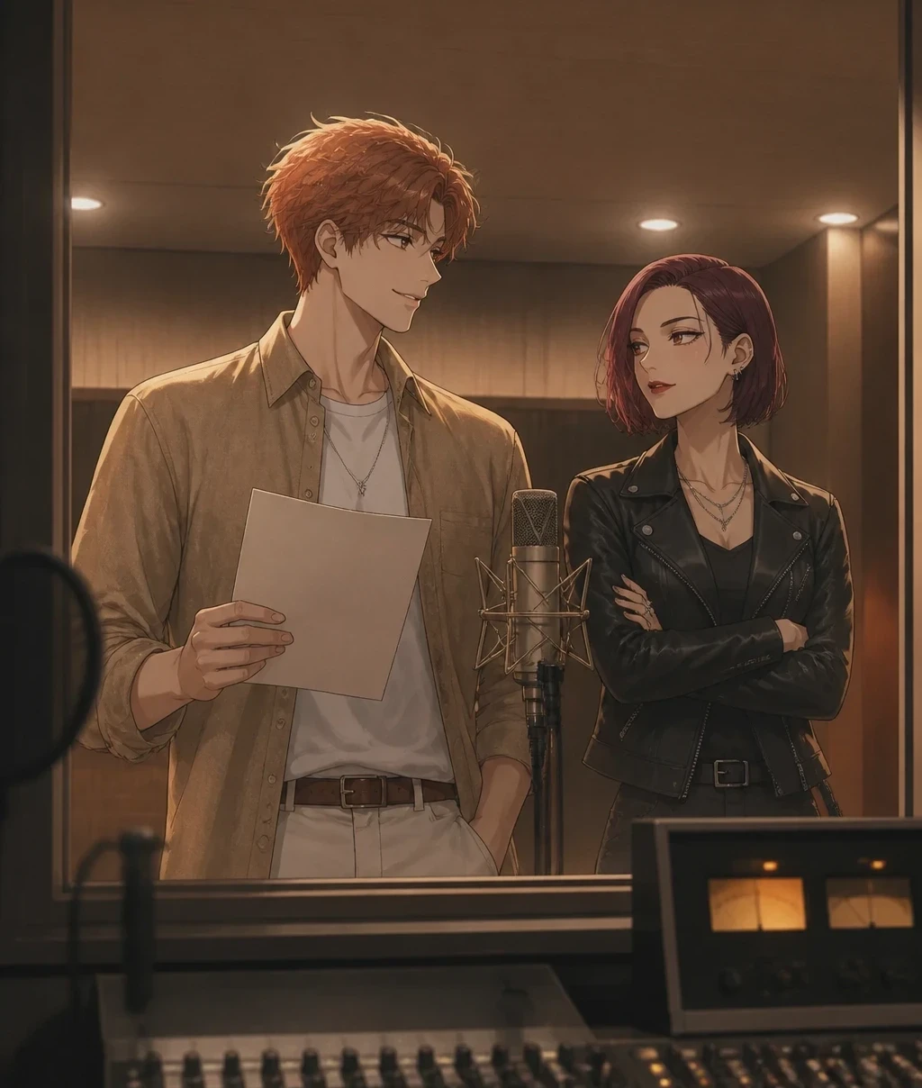 Two people, nothing between them wasted