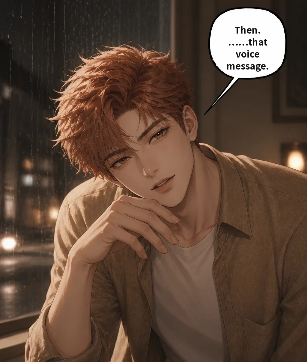 Then. ……that voice message.