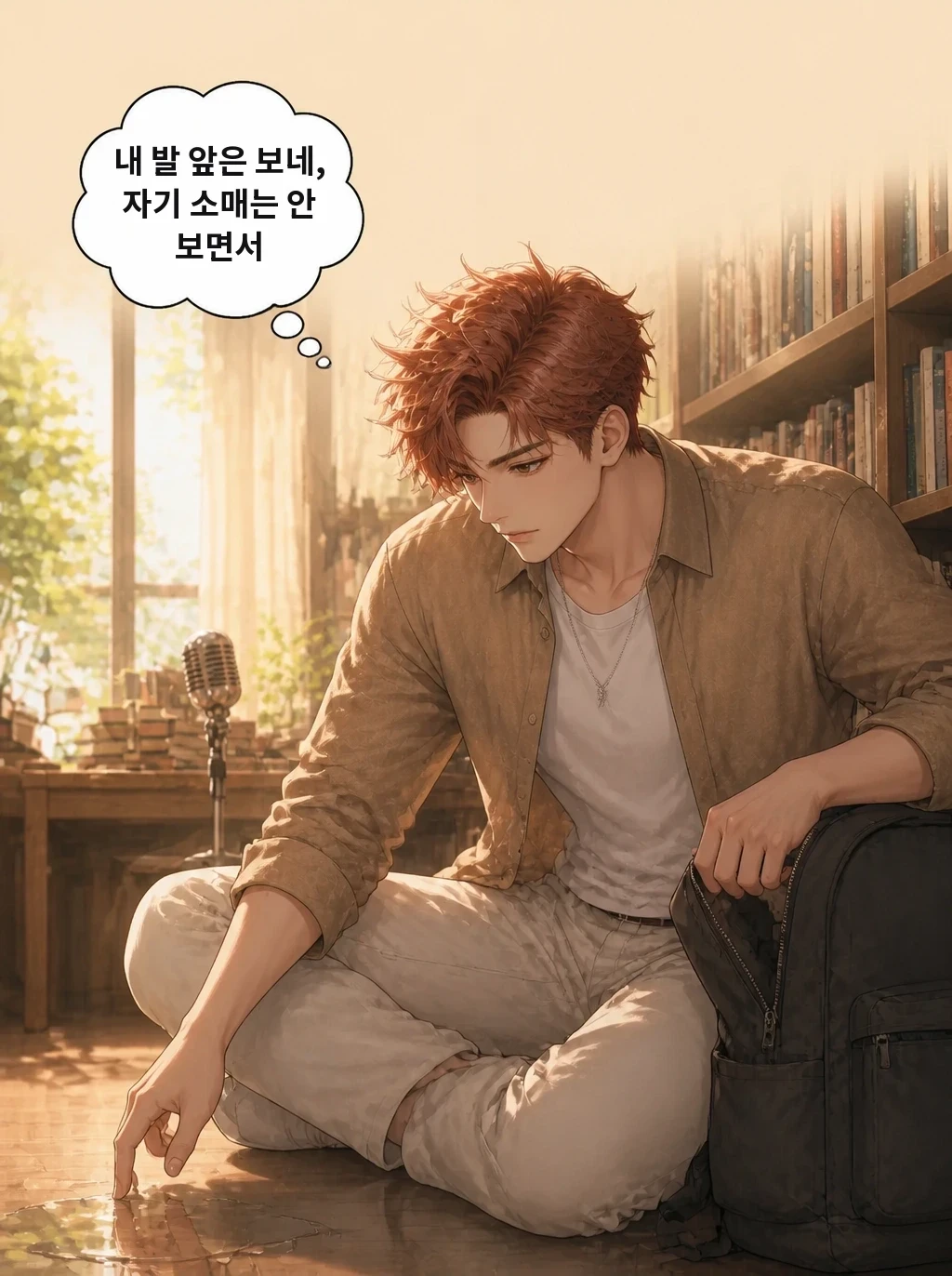 내 발 앞은 보네, 자기 소매는 안 보면서
