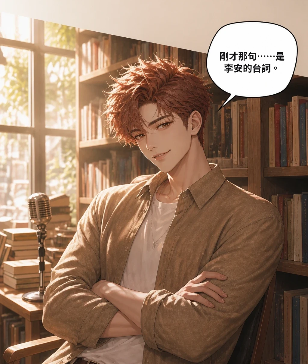 剛才那句……是李安的台詞。