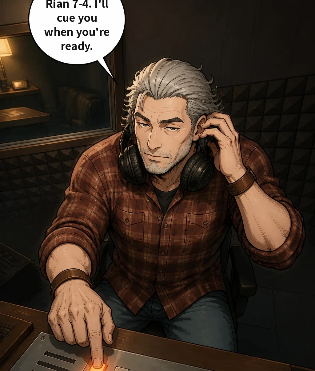 Rian 7-4. I'll cue you when you're ready.