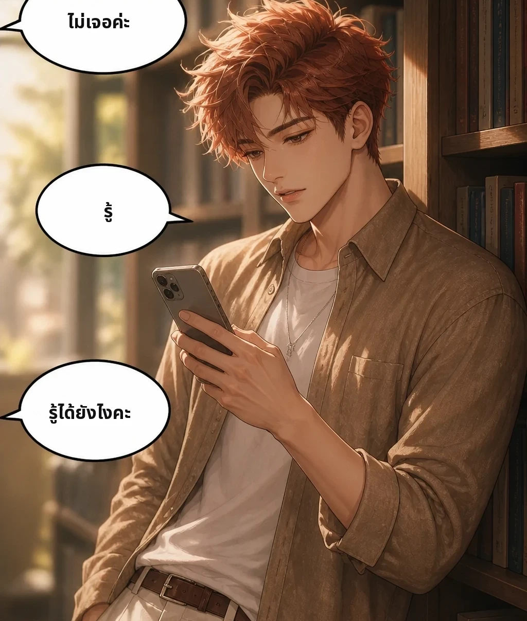 ไม่เจอค่ะ รู้ รู้ได้ยังไงคะ