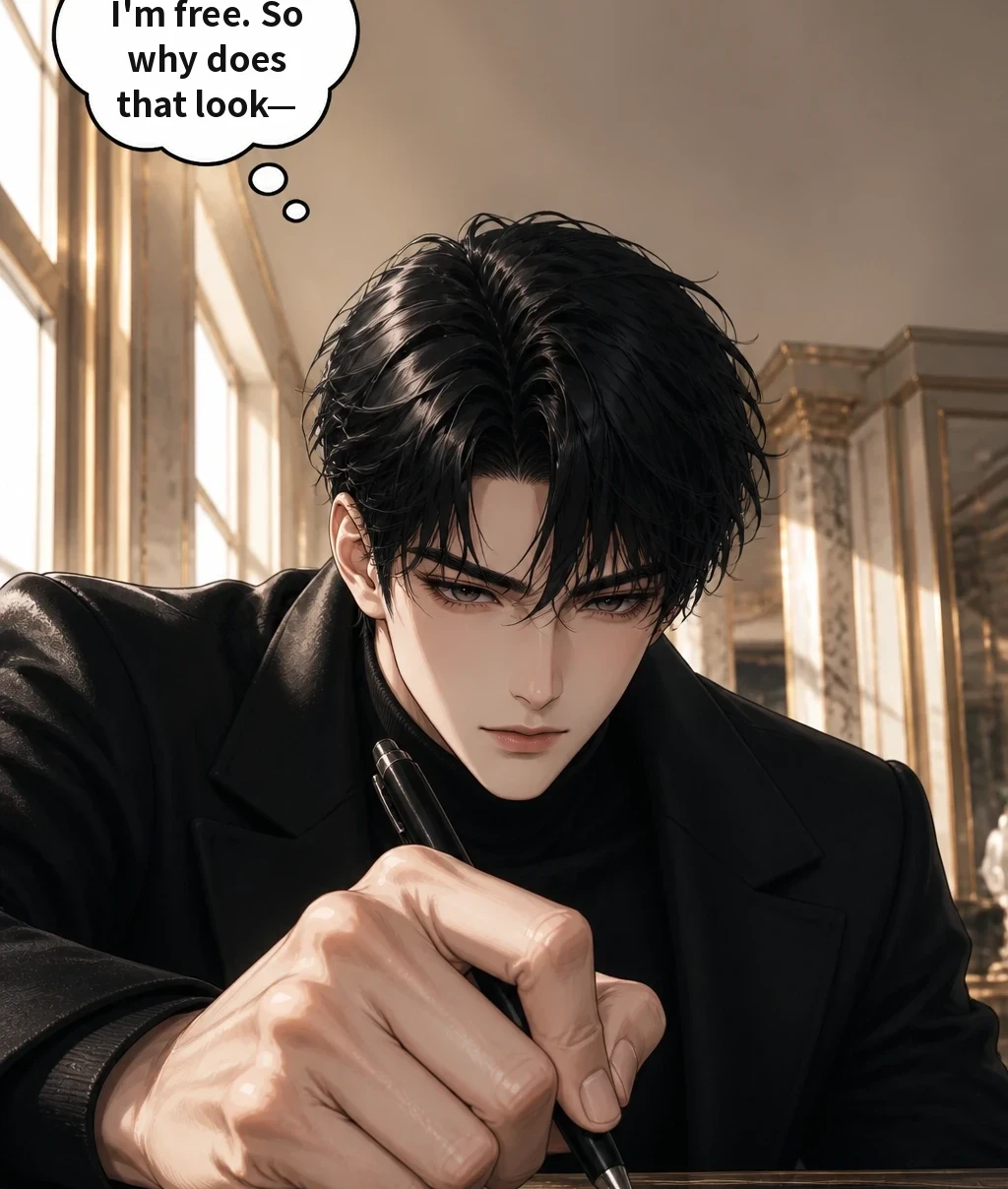 By contract, I'm free. So why does that look—