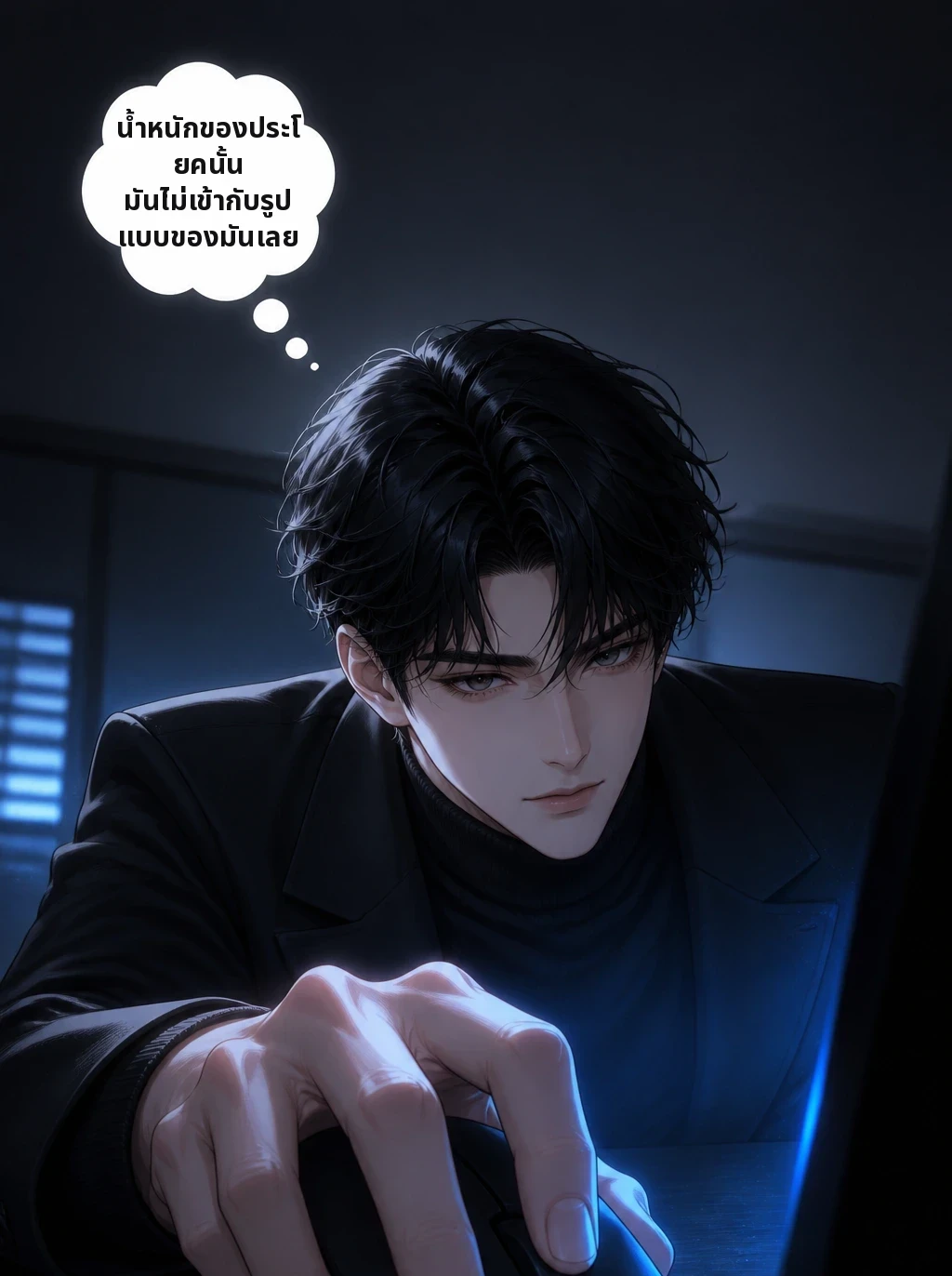 น้ำหนักของประโยคนั้น มันไม่เข้ากับรูปแบบของมันเลย