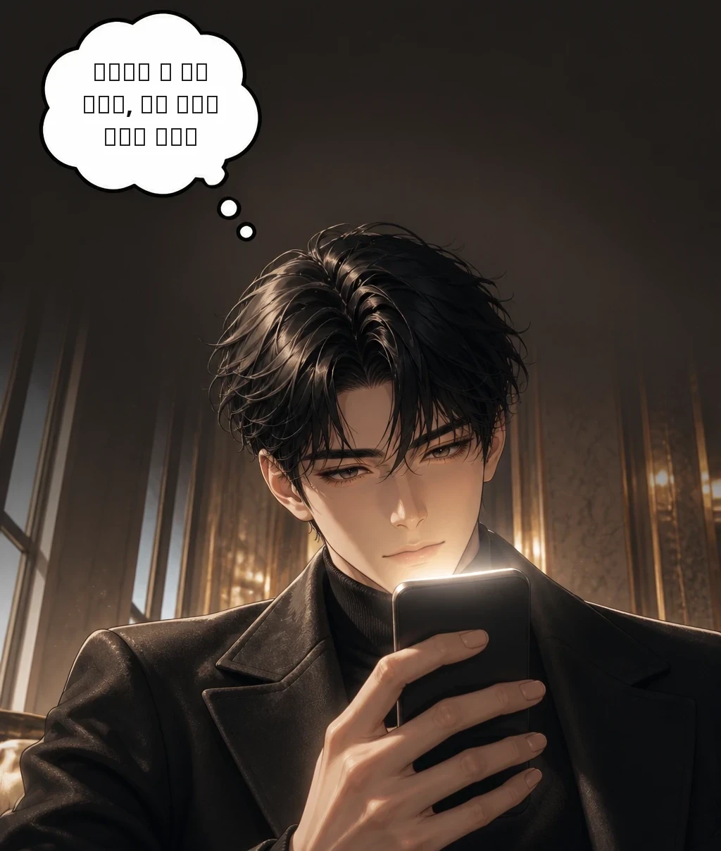 메모지의 그 눌린 점하고, 같은 자리에 떨어진 마침표