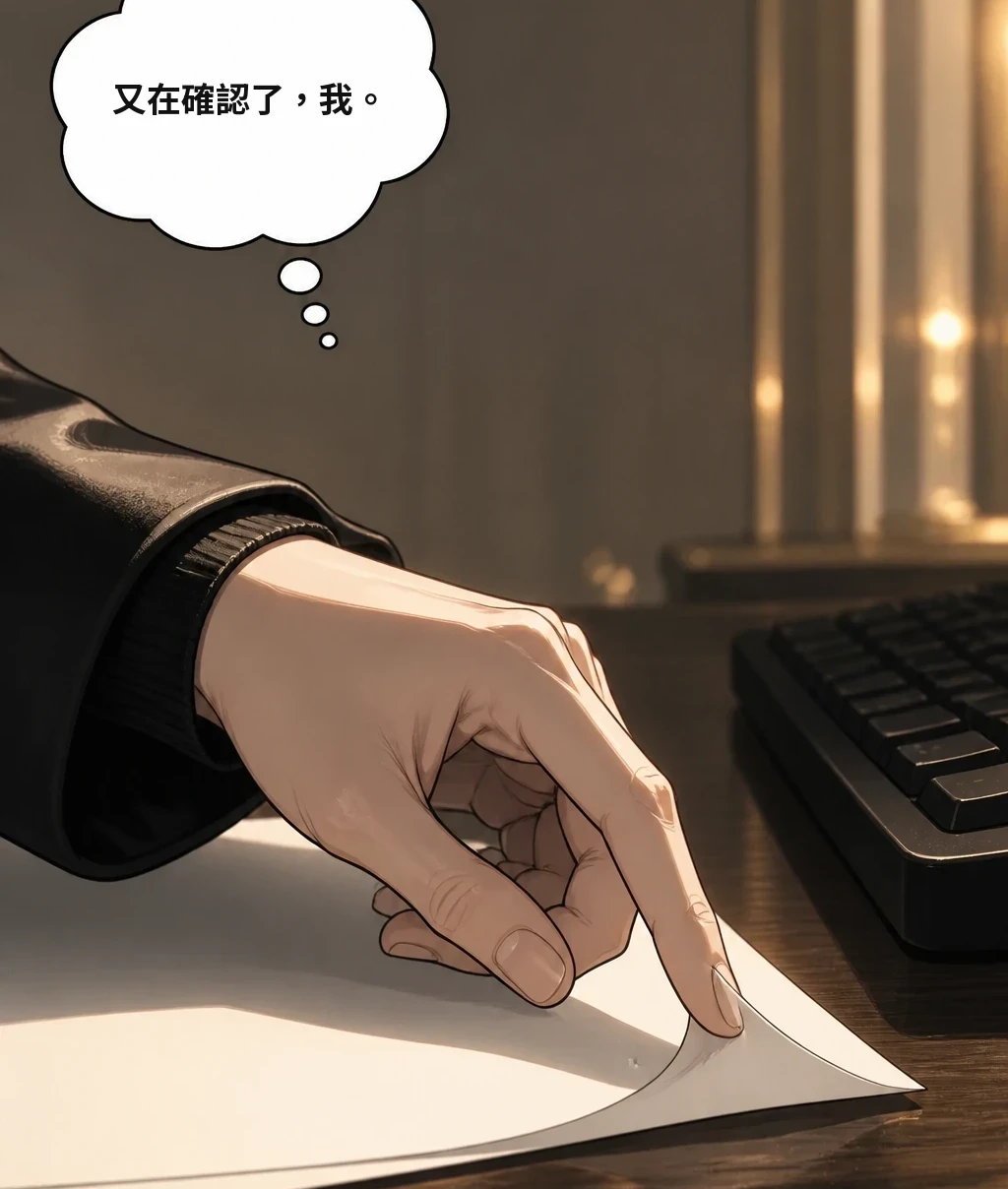 又在確認了，我。